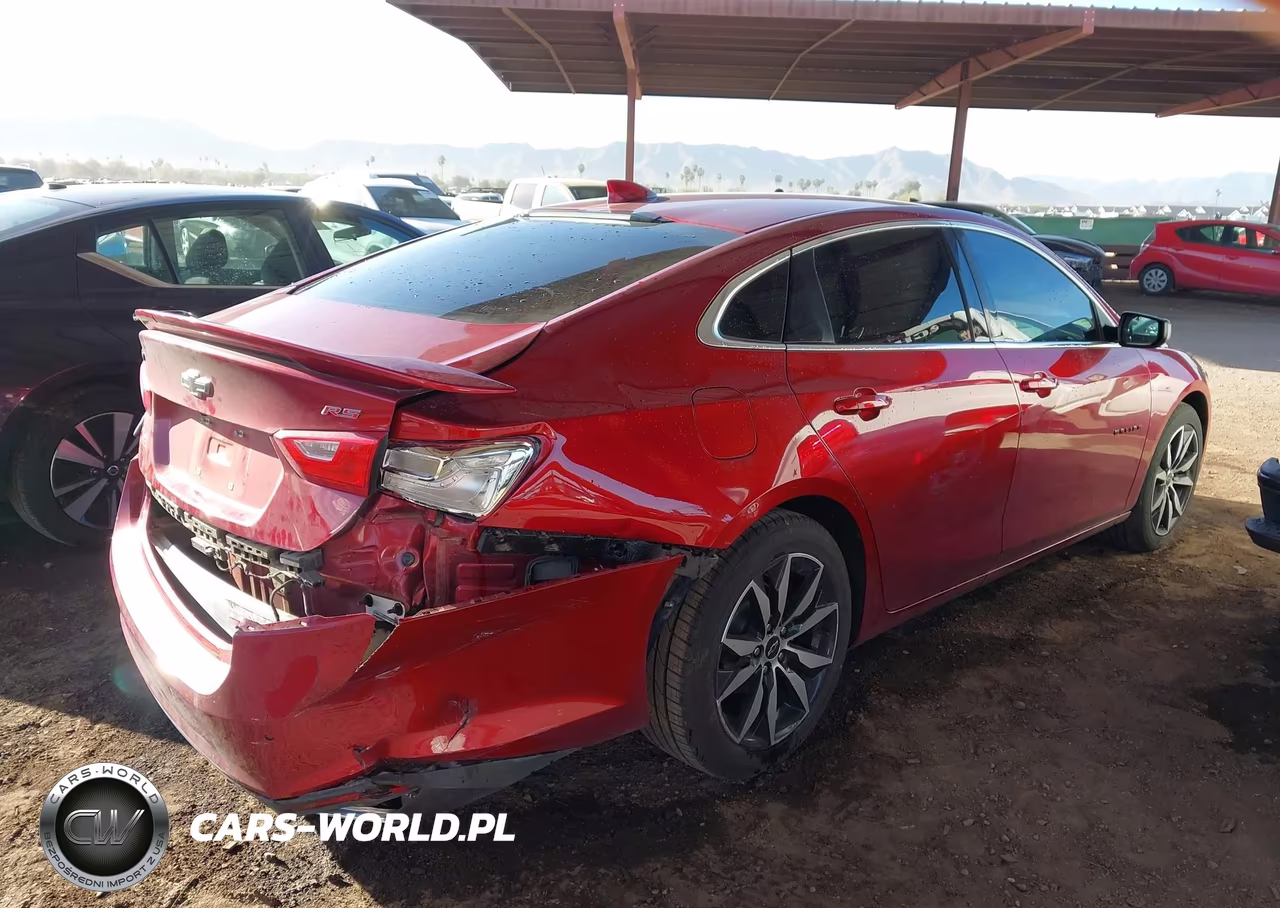 2021 Chevrolet Malibu Fwd Rs VIN:1G1ZG5ST4MF017824 - 4