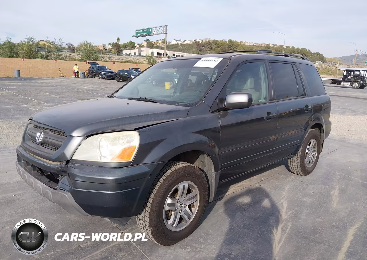 2004 Honda Pilot Ex-L VIN:2HKYF18534H549448 - 2