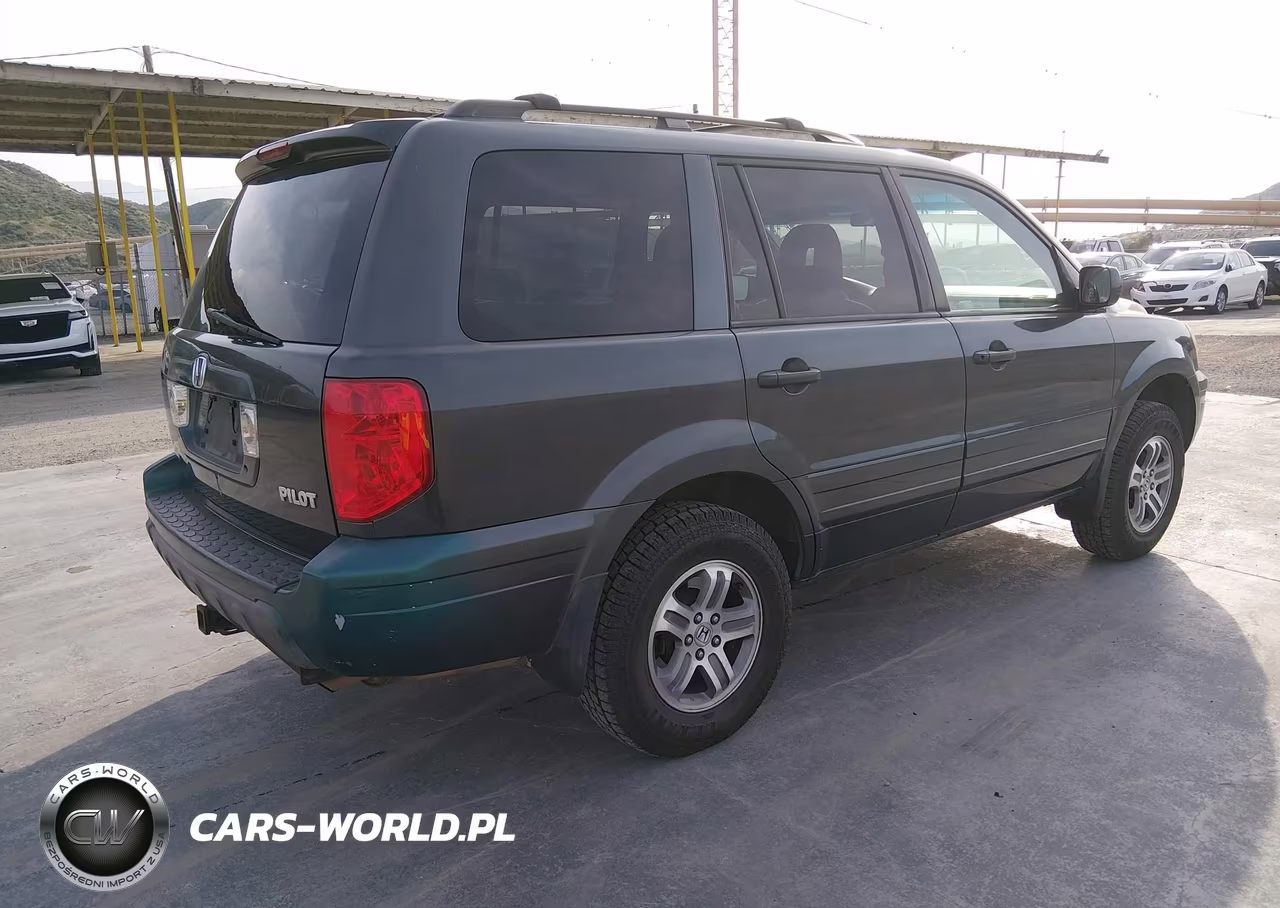 2004 Honda Pilot Ex-L VIN:2HKYF18534H549448 - 4