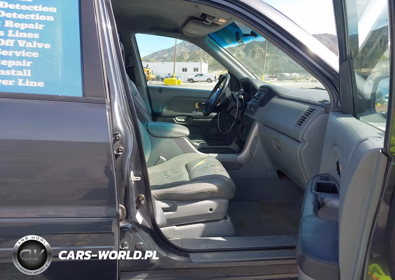 2004 Honda Pilot Ex-L VIN:2HKYF18534H549448 - 5