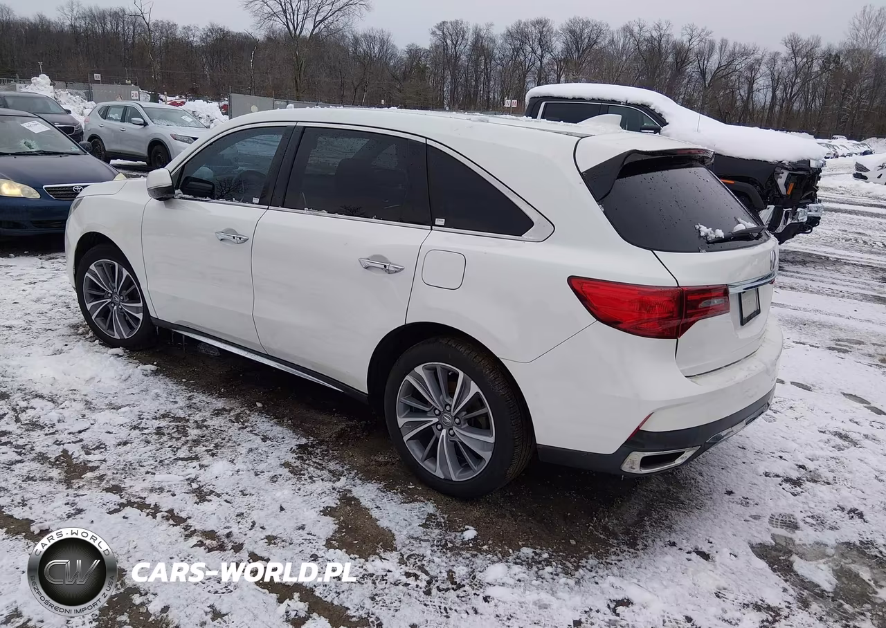 2018 Acura Mdx Technology Package Acurawatch Plus Pkg VIN:5J8YD4H53JL011199 - 3