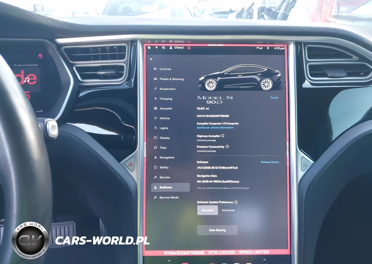 2016 Tesla Model S 60D-70D-75D-85D-90D VIN:5YJSA1E23GF139265 - 19