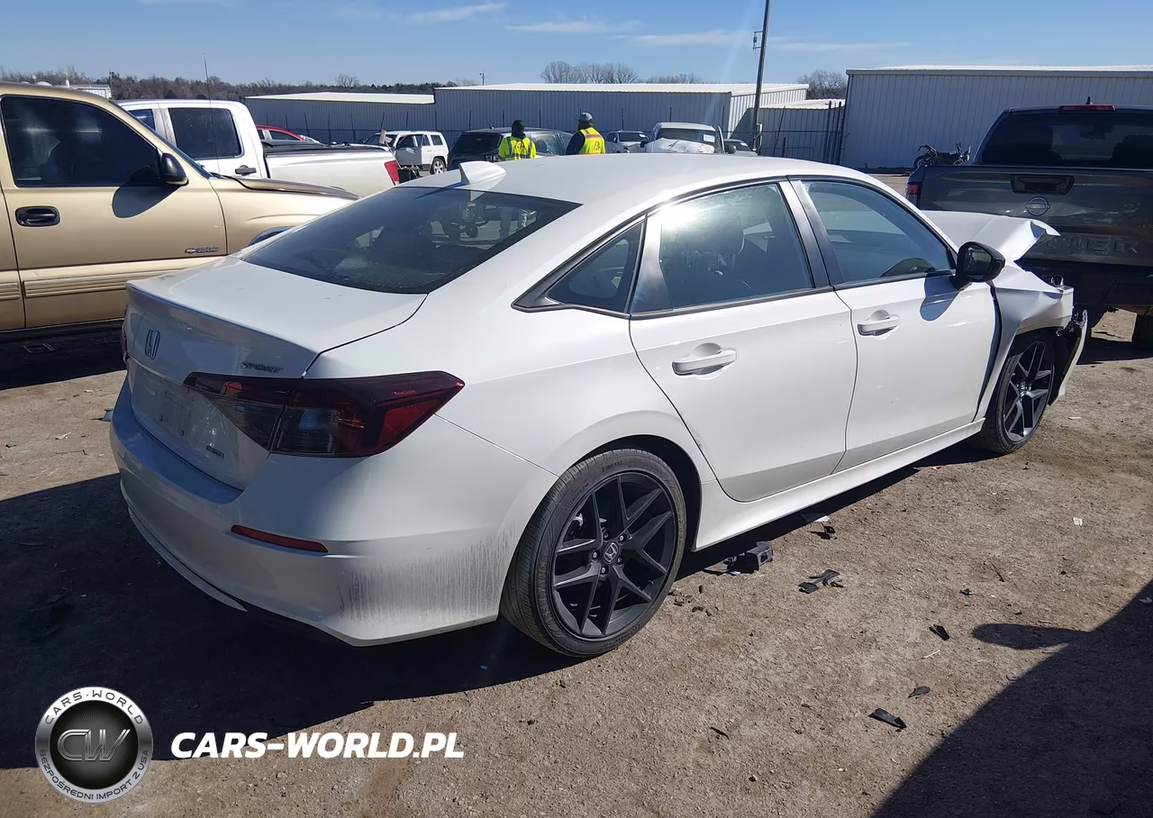 2025 Honda Civic Hybrid VIN:2HGFE4F86SH305230 - 4