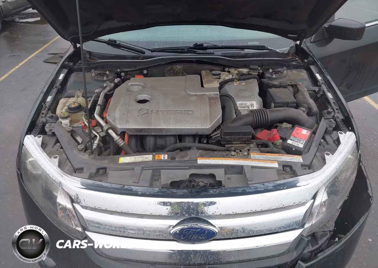 2010 Ford Fusion Hybrid VIN:3FADP0L35AR143374 - 10