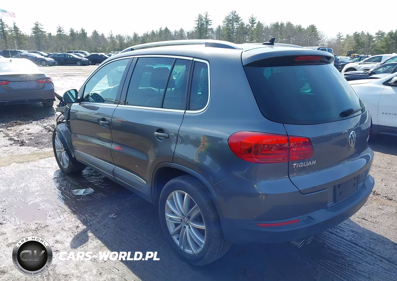 2014 Volkswagen Tiguan Sel VIN:WVGAV3AXXEW605162 - 3