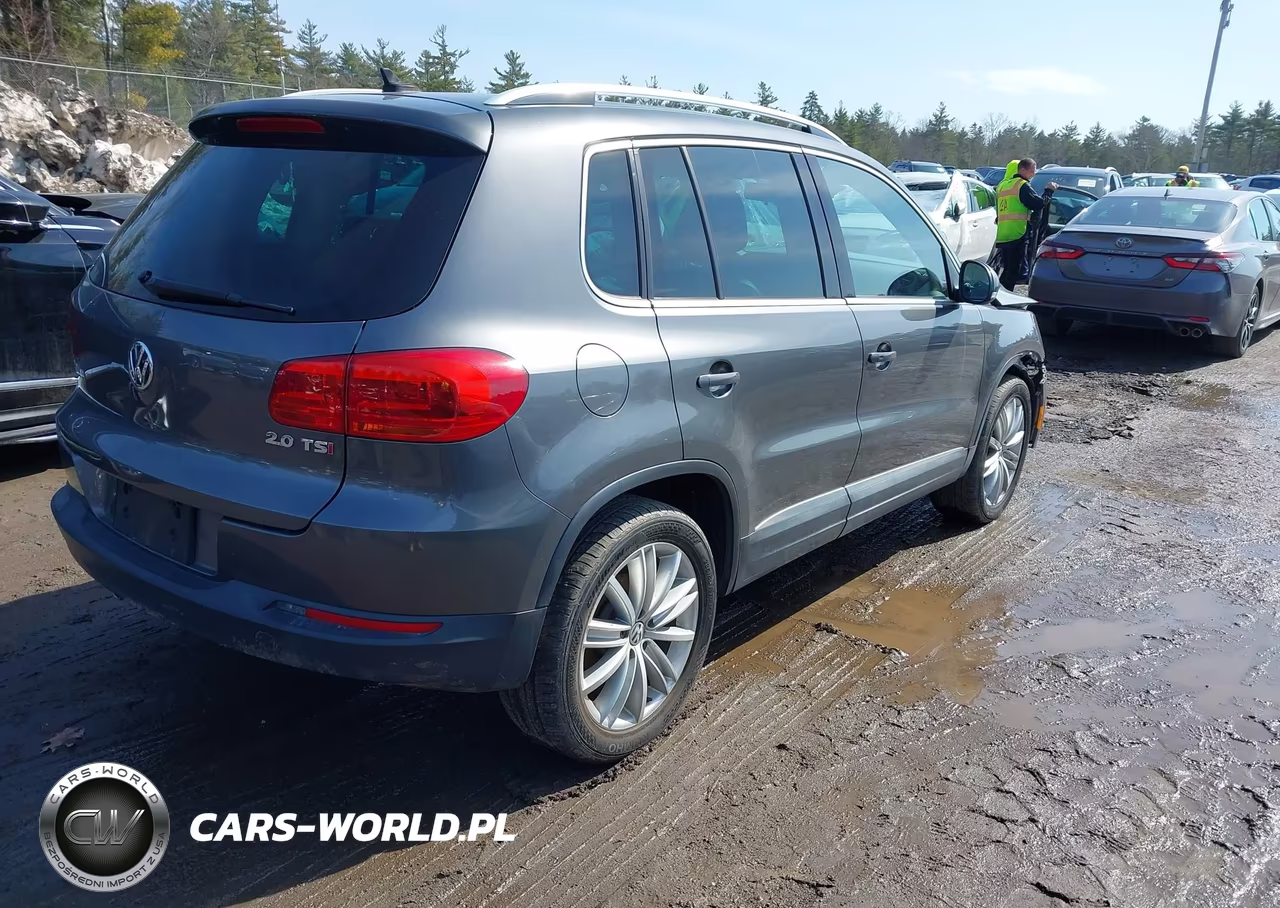 2014 Volkswagen Tiguan Sel VIN:WVGAV3AXXEW605162 - 4