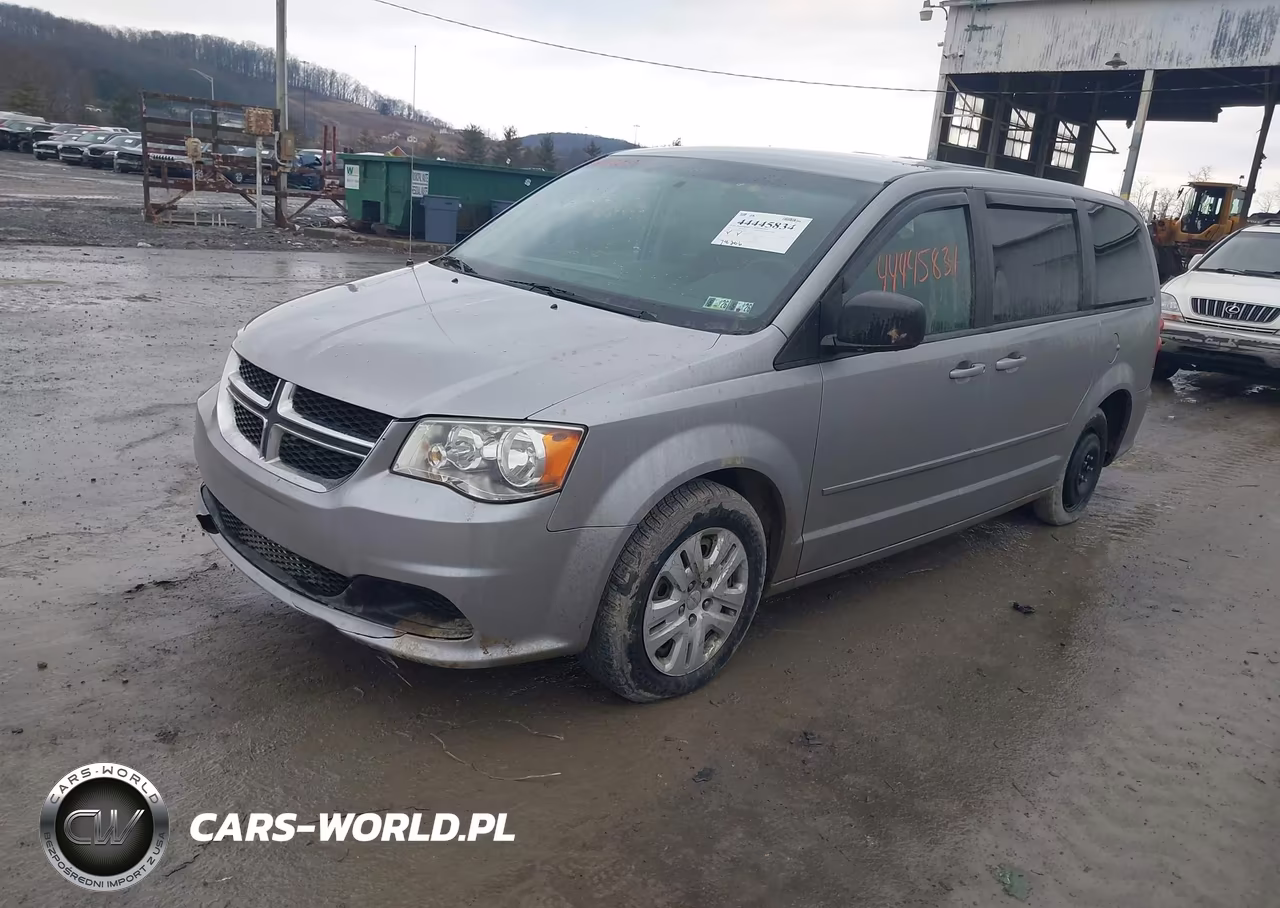2017 Dodge Grand Caravan Se VIN:2C4RDGBG7HR568715 - 2