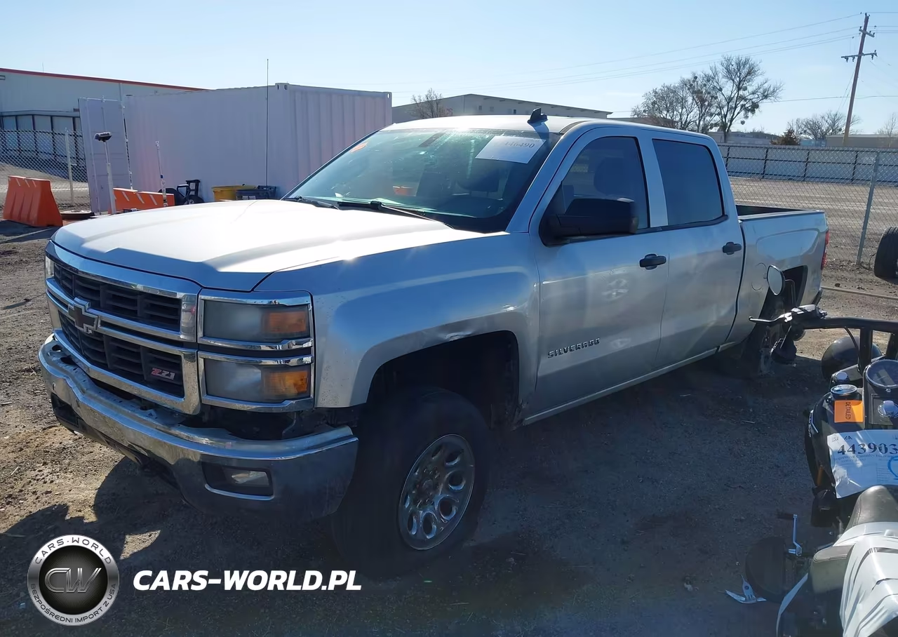 2014 Chevrolet Silverado 1500 2Lt VIN:3GCUKREC3EG220142 - 2