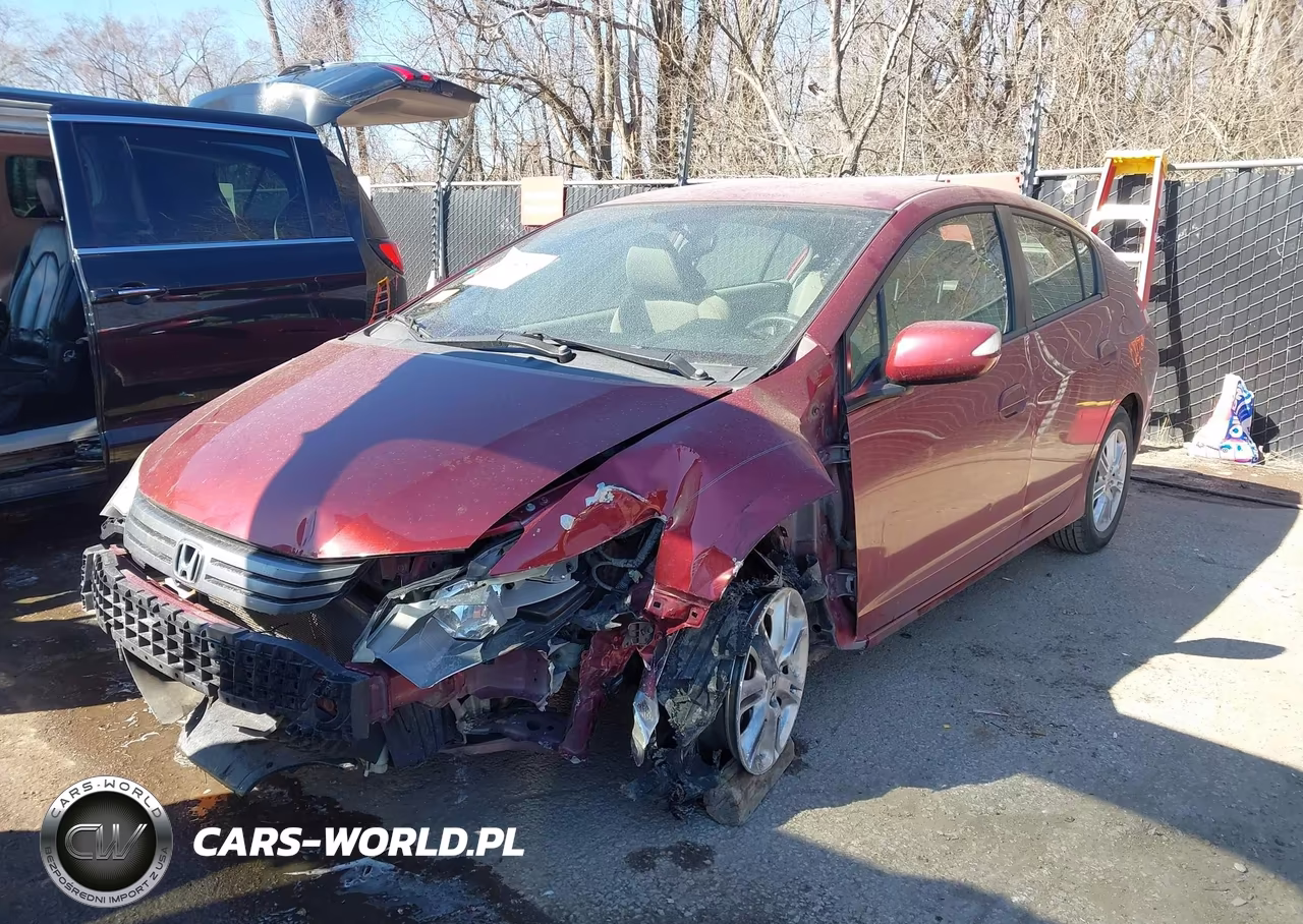 2010 Honda Insight Ex VIN:JHMZE2H76AS031327 - 2