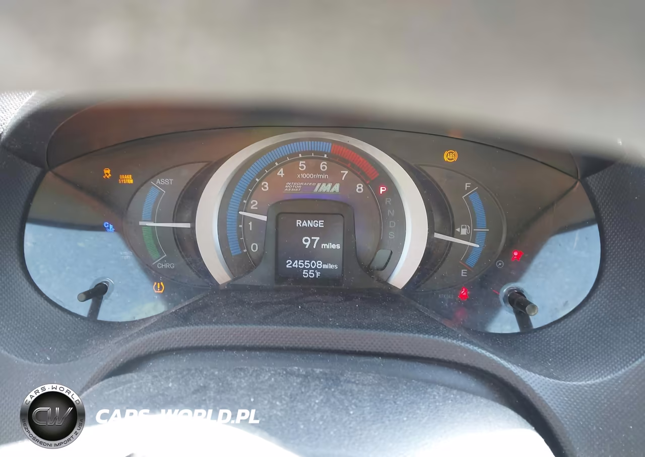 2010 Honda Insight Ex VIN:JHMZE2H76AS031327 - 7