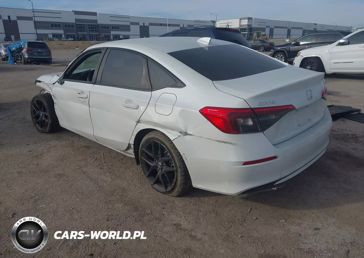 2022 Honda Civic Sport VIN:2HGFE2F5XNH584812 - 3