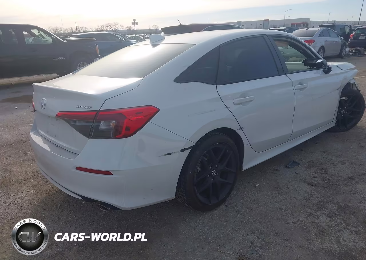 2022 Honda Civic Sport VIN:2HGFE2F5XNH584812 - 4
