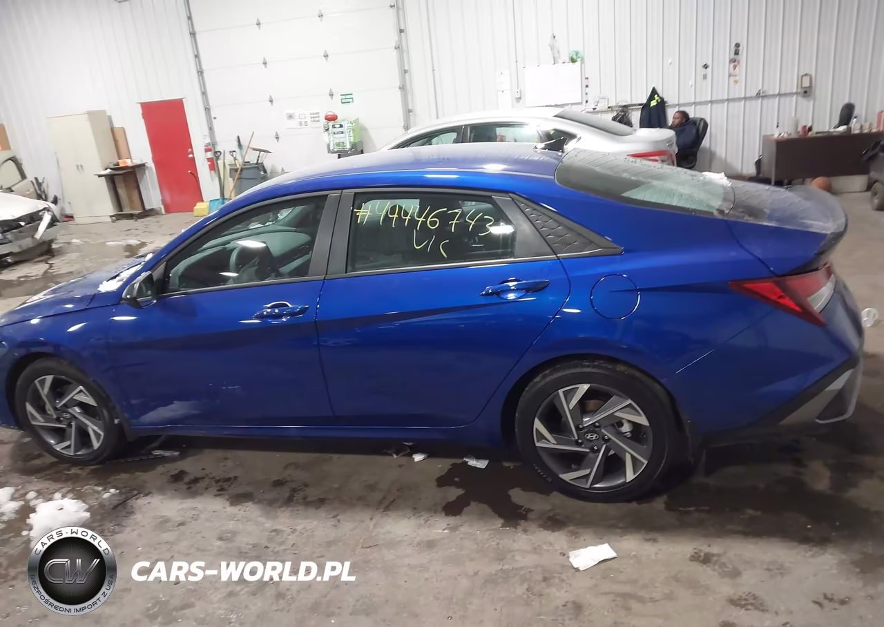 2025 Hyundai Elantra Sel Sport VIN:KMHLM4DG3SU072818 - 14