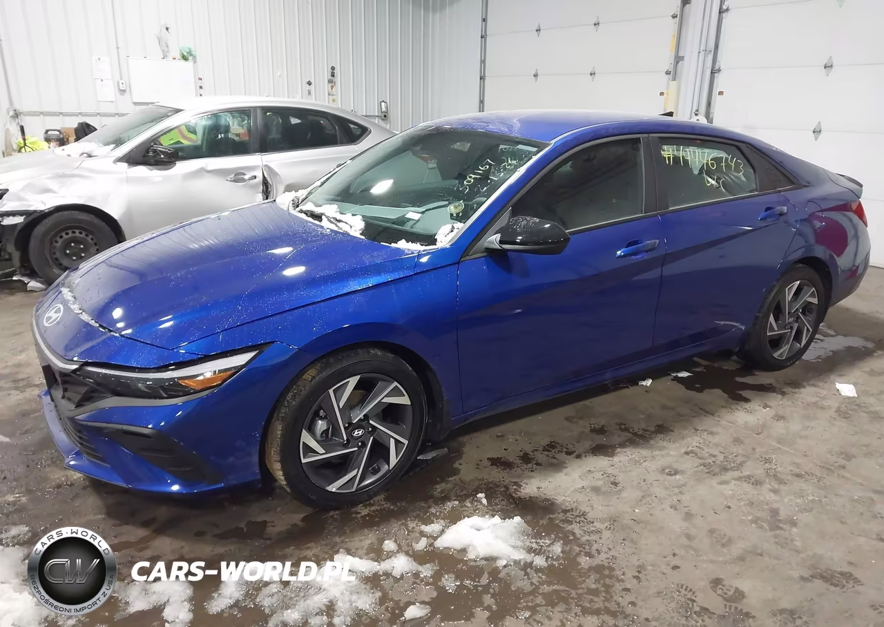 2025 Hyundai Elantra Sel Sport VIN:KMHLM4DG3SU072818 - 2