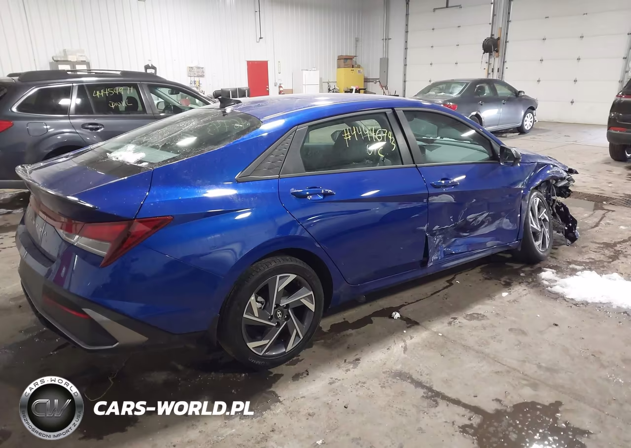 2025 Hyundai Elantra Sel Sport VIN:KMHLM4DG3SU072818 - 4