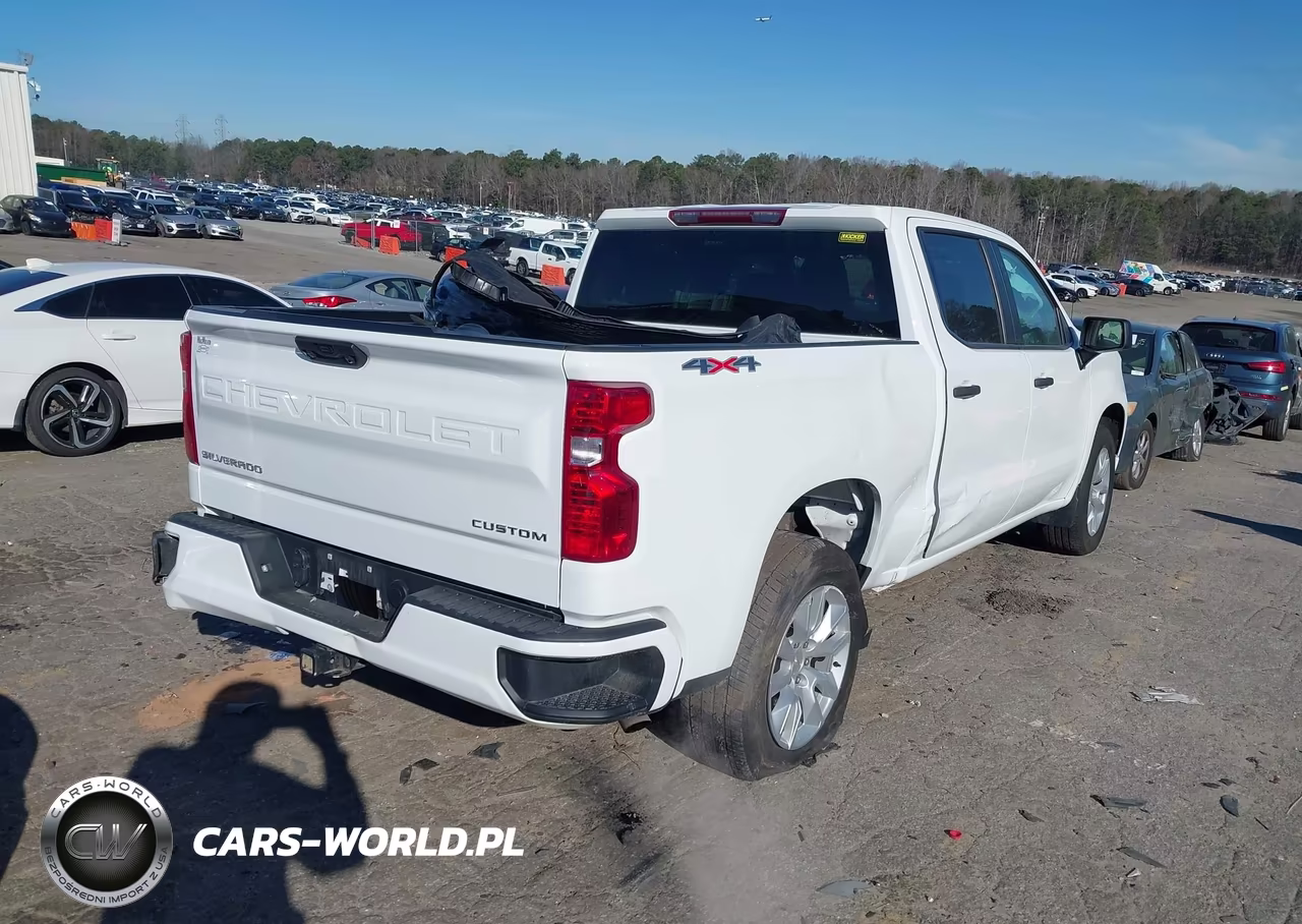 2024 Chevrolet Silverado 1500 4Wd Short Bed Custom VIN:3GCPDBEK1RG122545 - 4