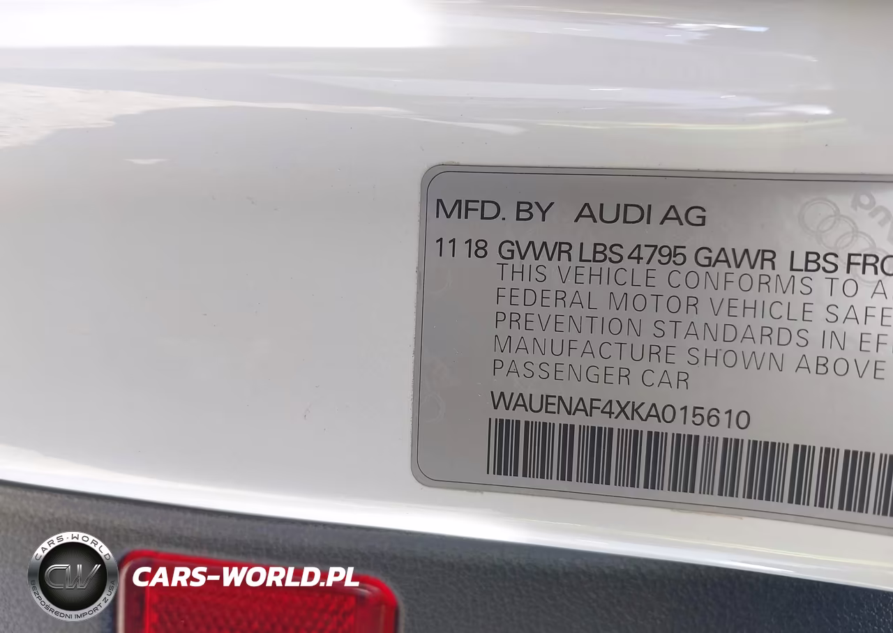 2019 Audi A4 45 Premium VIN:WAUENAF4XKA015610 - 9