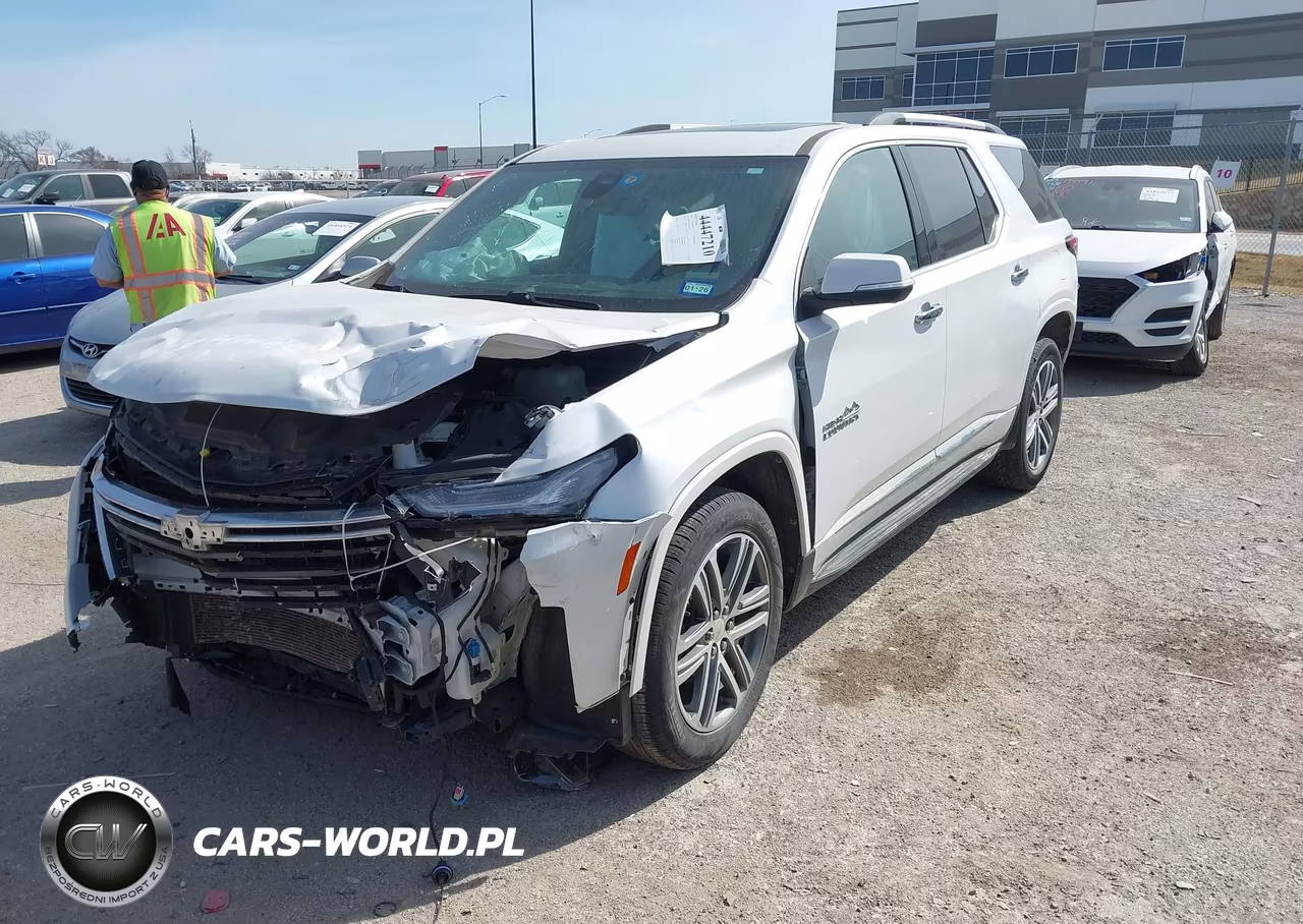 2022 Chevrolet Traverse Fwd High Country VIN:1GNERNKW6NJ128245 - 2
