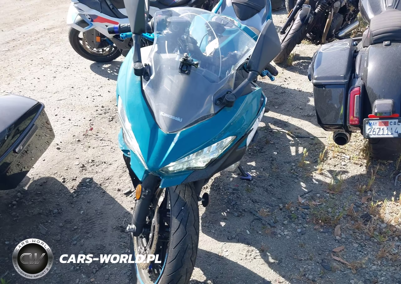2021 Kawasaki Ex400 VIN:JKAEXKH11MDAA9744 - 2