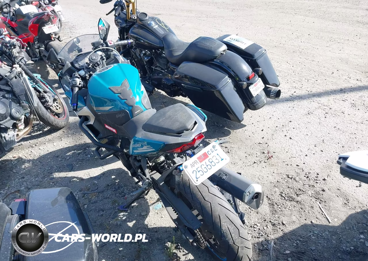 2021 Kawasaki Ex400 VIN:JKAEXKH11MDAA9744 - 3