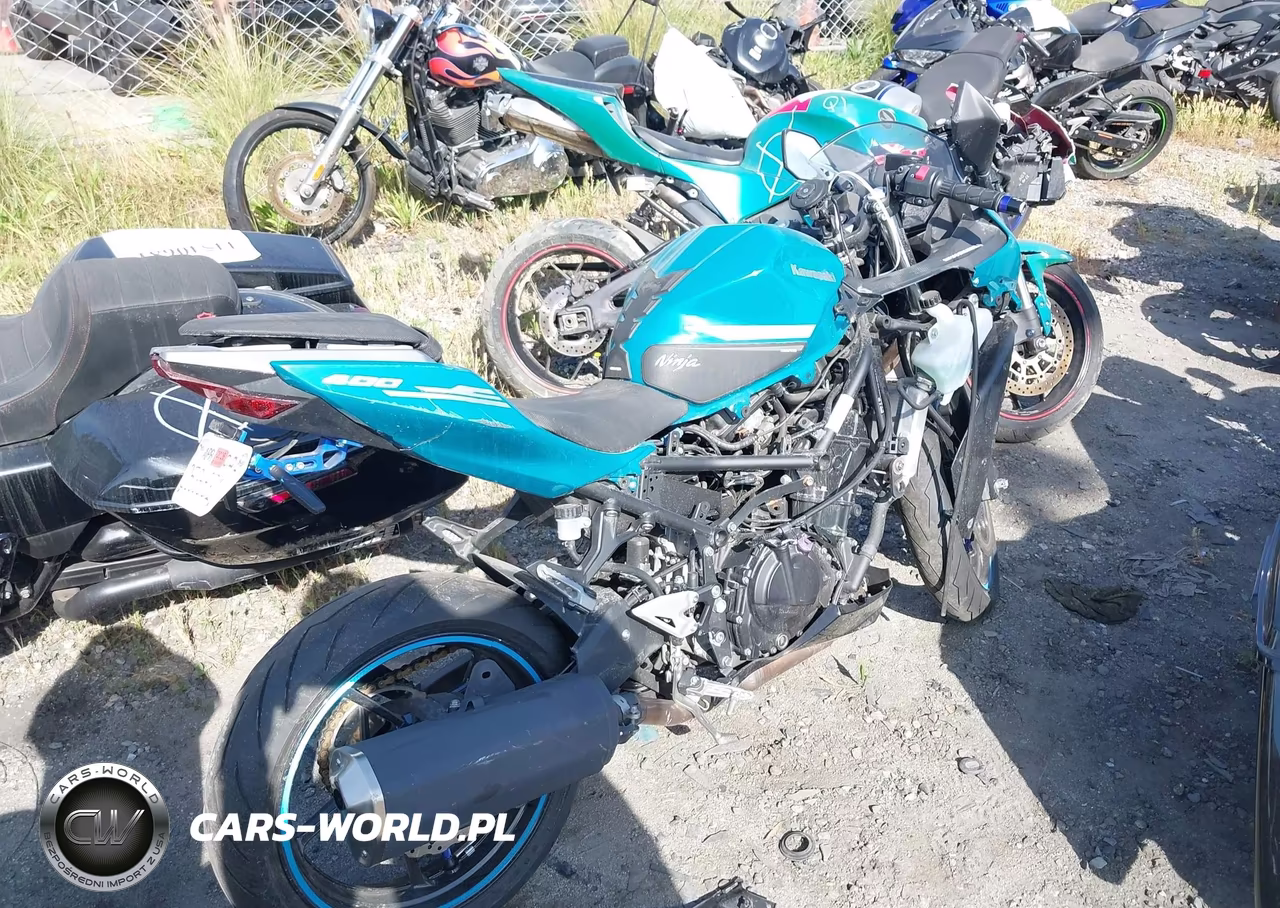 2021 Kawasaki Ex400 VIN:JKAEXKH11MDAA9744 - 4