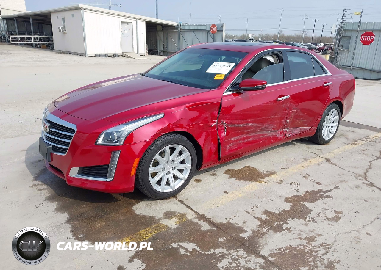 2015 Cadillac Cts Standard VIN:1G6AP5SX4F0137087 - 2