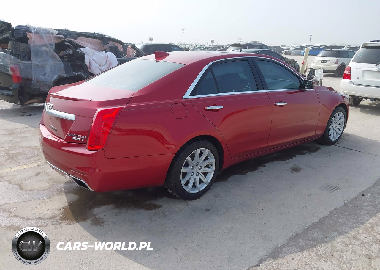 2015 Cadillac Cts Standard VIN:1G6AP5SX4F0137087 - 4