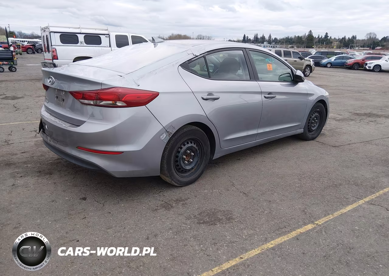2017 Hyundai Elantra Se VIN:5NPD74LF6HH147992 - 4