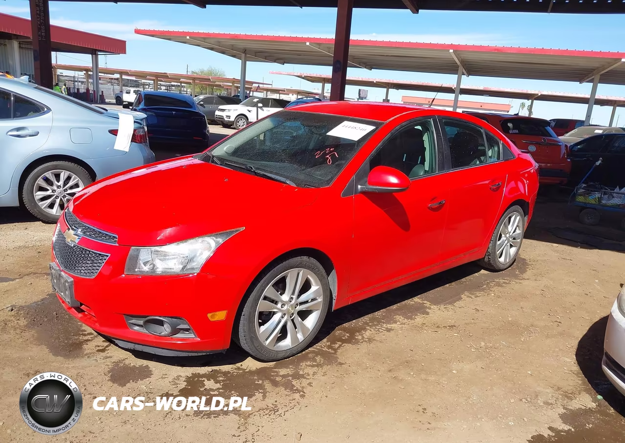 2014 Chevrolet Cruze Ltz VIN:1G1PG5SBXE7366982 - 2