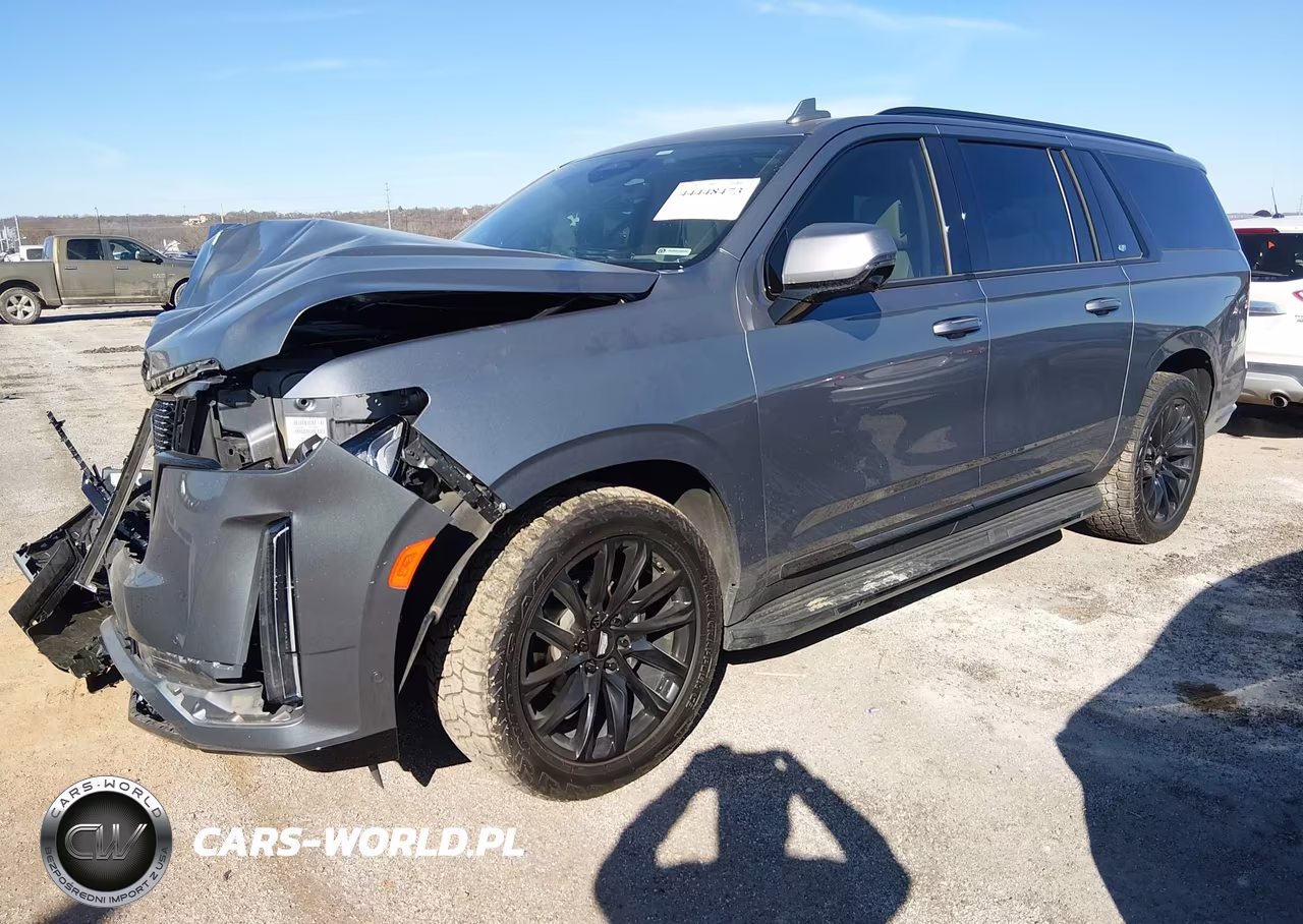 2022 Cadillac Escalade Esv 4Wd Sport Platinum VIN:1GYS4RKLXNR123164 - 2
