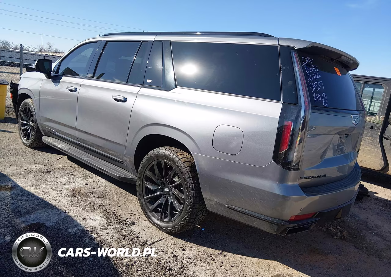 2022 Cadillac Escalade Esv 4Wd Sport Platinum VIN:1GYS4RKLXNR123164 - 3