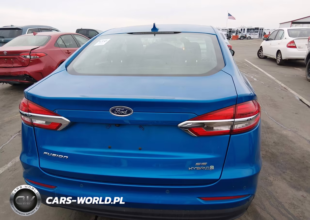 2019 Ford Fusion Hybrid Se VIN:3FA6P0LU1KR276751 - 16