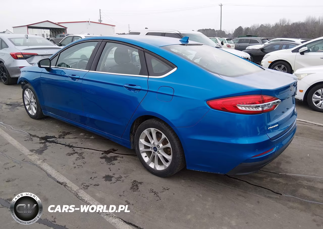 2019 Ford Fusion Hybrid Se VIN:3FA6P0LU1KR276751 - 3