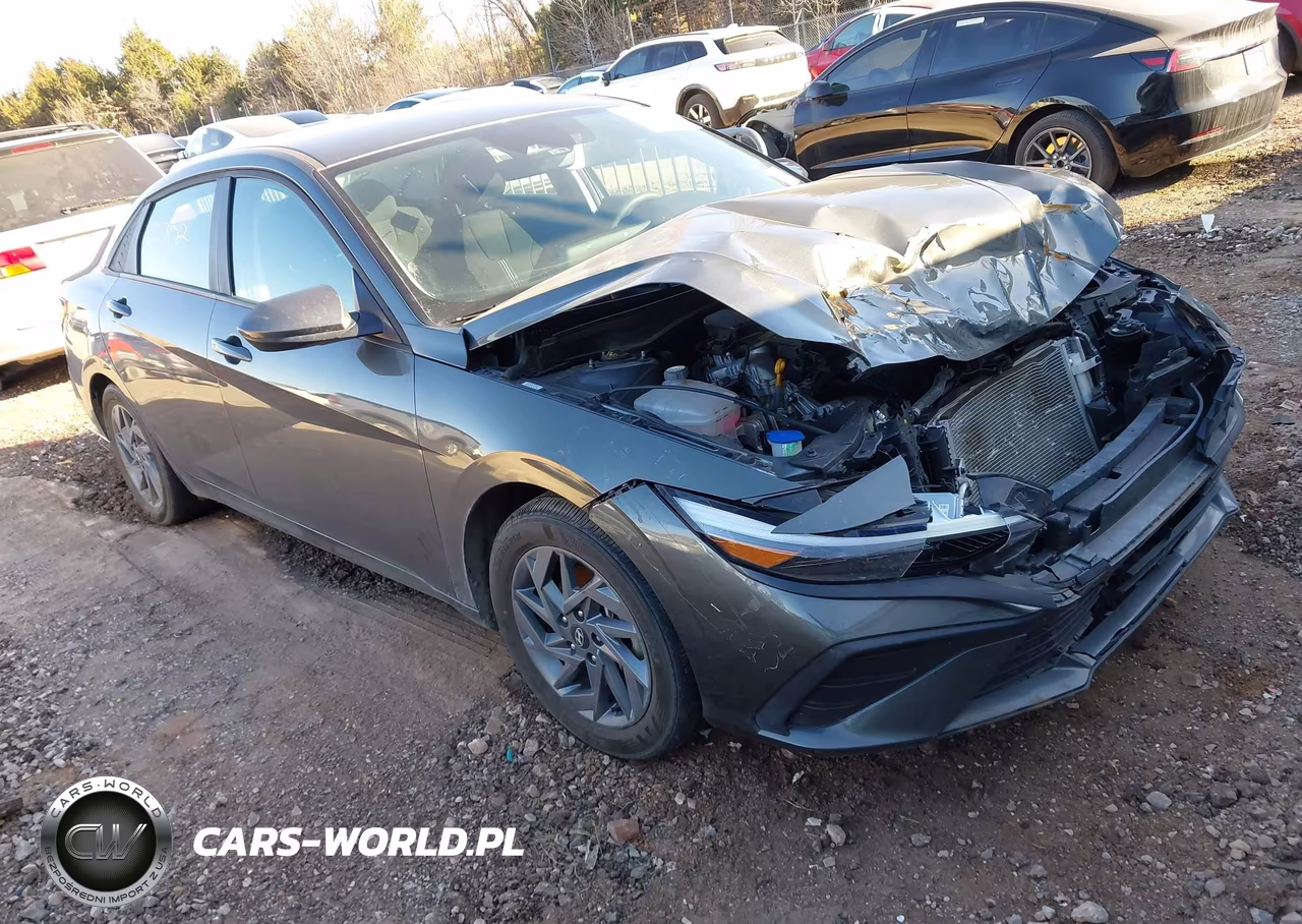 2024 Hyundai Elantra Hybrid Blue