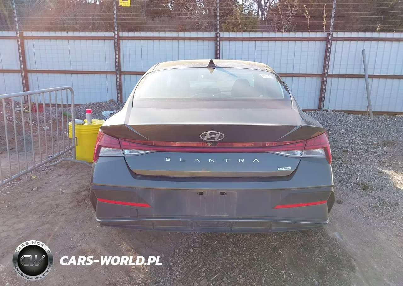 2024 Hyundai Elantra Hybrid Blue VIN:KMHLM4DJXRU113418 - 16