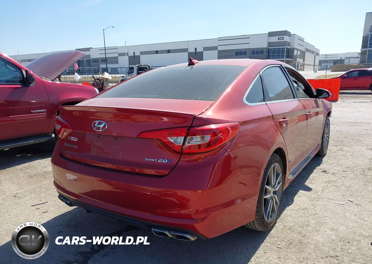 2017 Hyundai Sonata Sport 2.0T VIN:5NPE34AB5HH481415 - 4