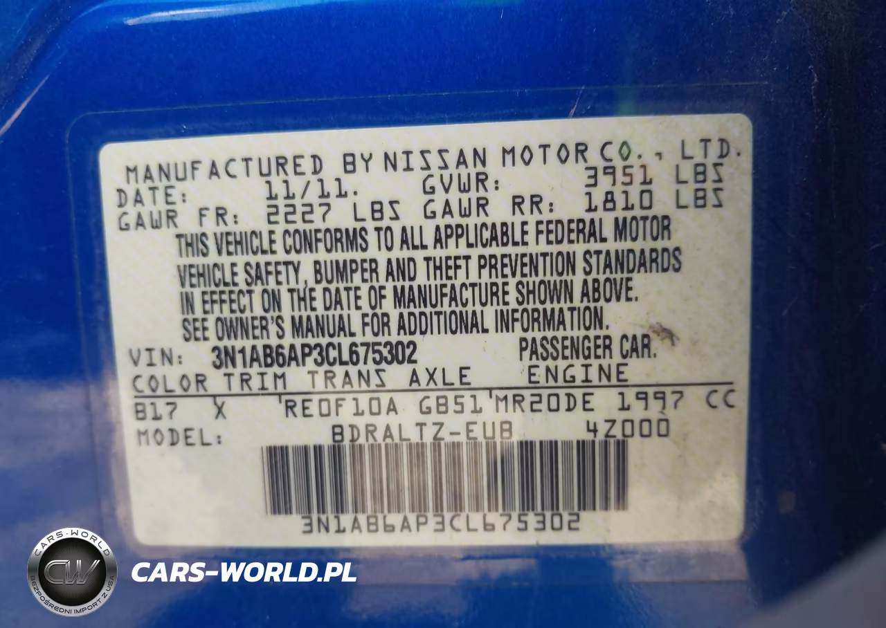 2012 Nissan Sentra 2.0 Sr VIN:3N1AB6AP3CL675302 - 9