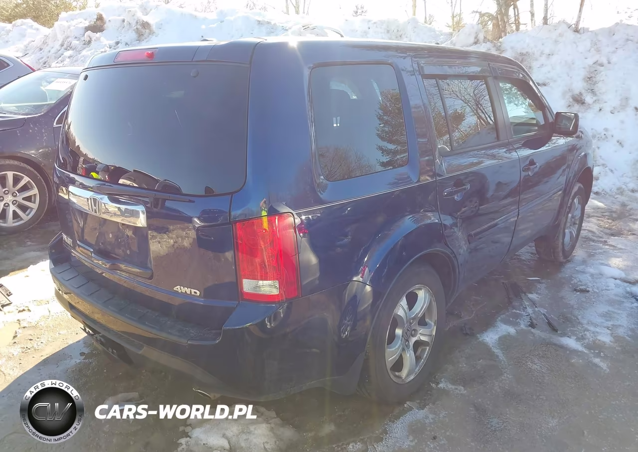 2014 Honda Pilot Ex-L VIN:5FNYF4H57EB039265 - 4