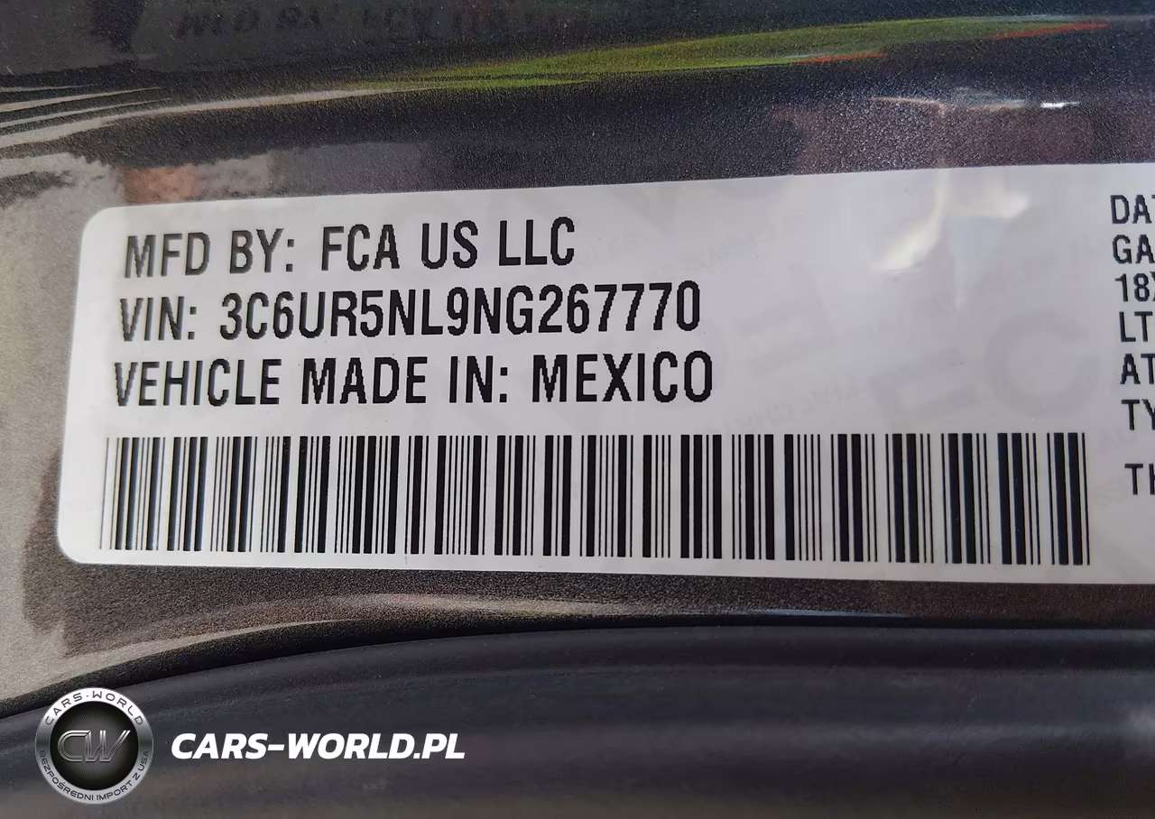 2022 Ram 2500 Laramie 4X4 6'4 Box VIN:3C6UR5NL9NG267770 - 9