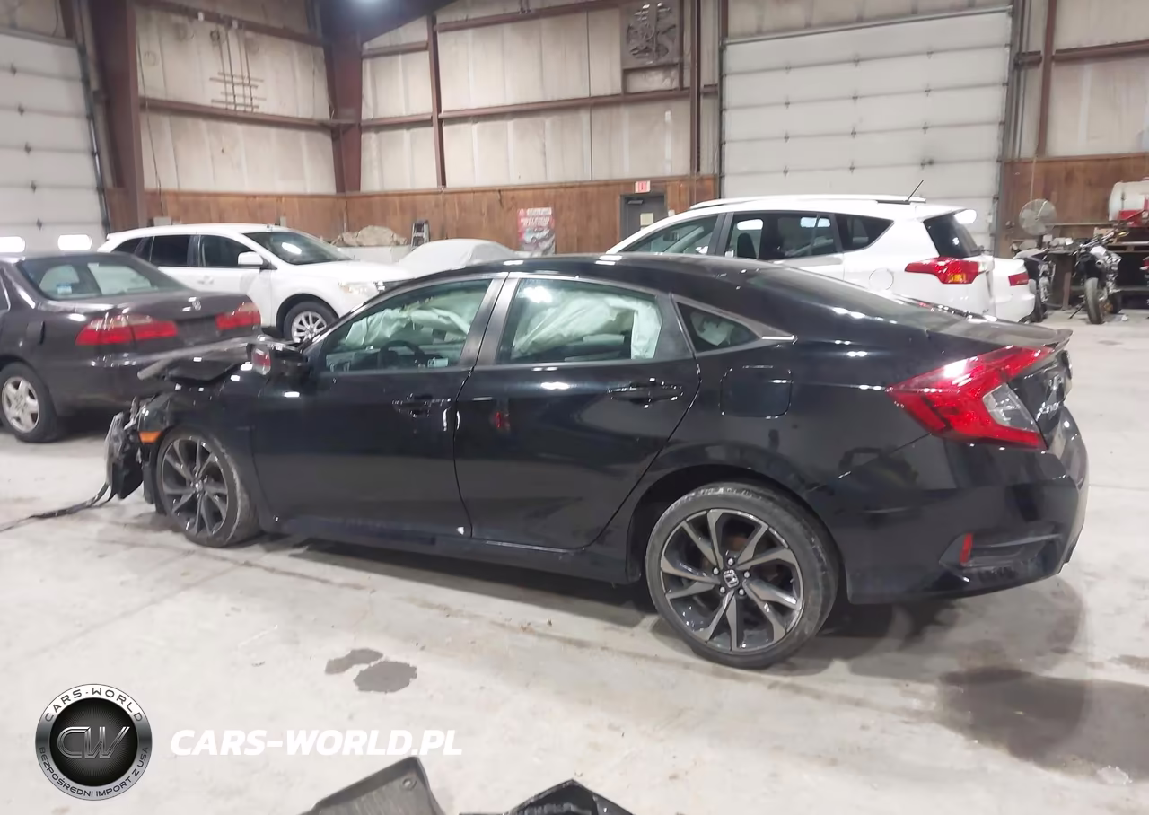 2020 Honda Civic Sport VIN:2HGFC2F8XLH593040 - 15