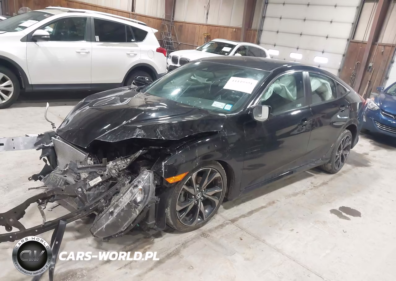 2020 Honda Civic Sport VIN:2HGFC2F8XLH593040 - 2