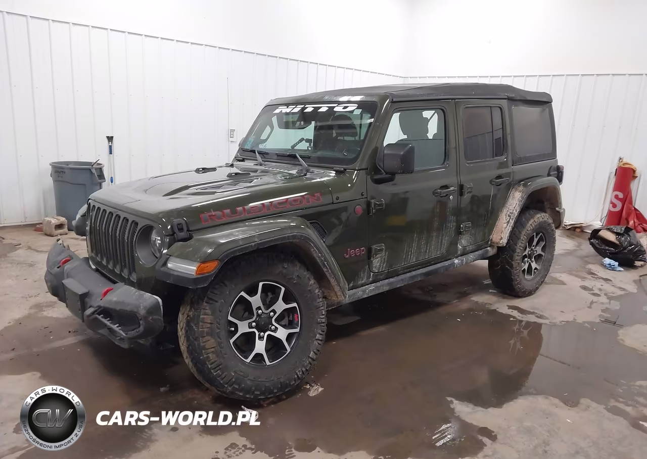 2021 Jeep Wrangler Unlimited Rubicon 4X4 VIN:1C4HJXFG3MW589092 - 2