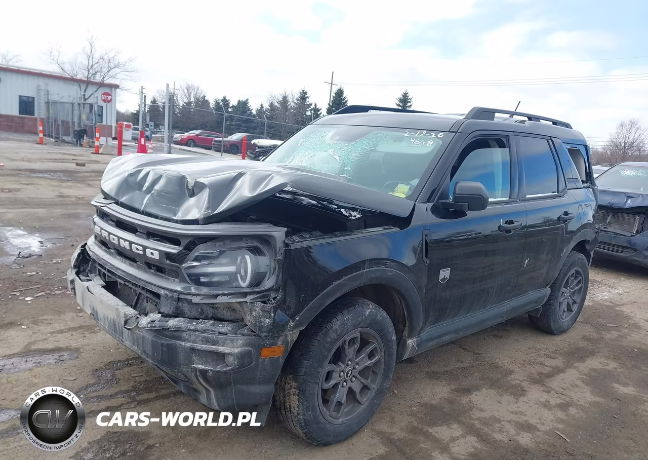 2022 Ford Bronco Sport Big Bend VIN:3FMCR9B62NRD24658 - 2