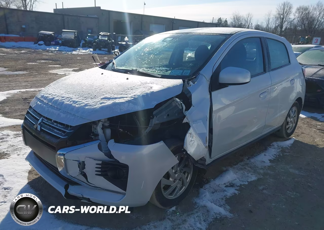 2022 Mitsubishi Mirage Es-Le VIN:ML32AUHJ5NH002350 - 2