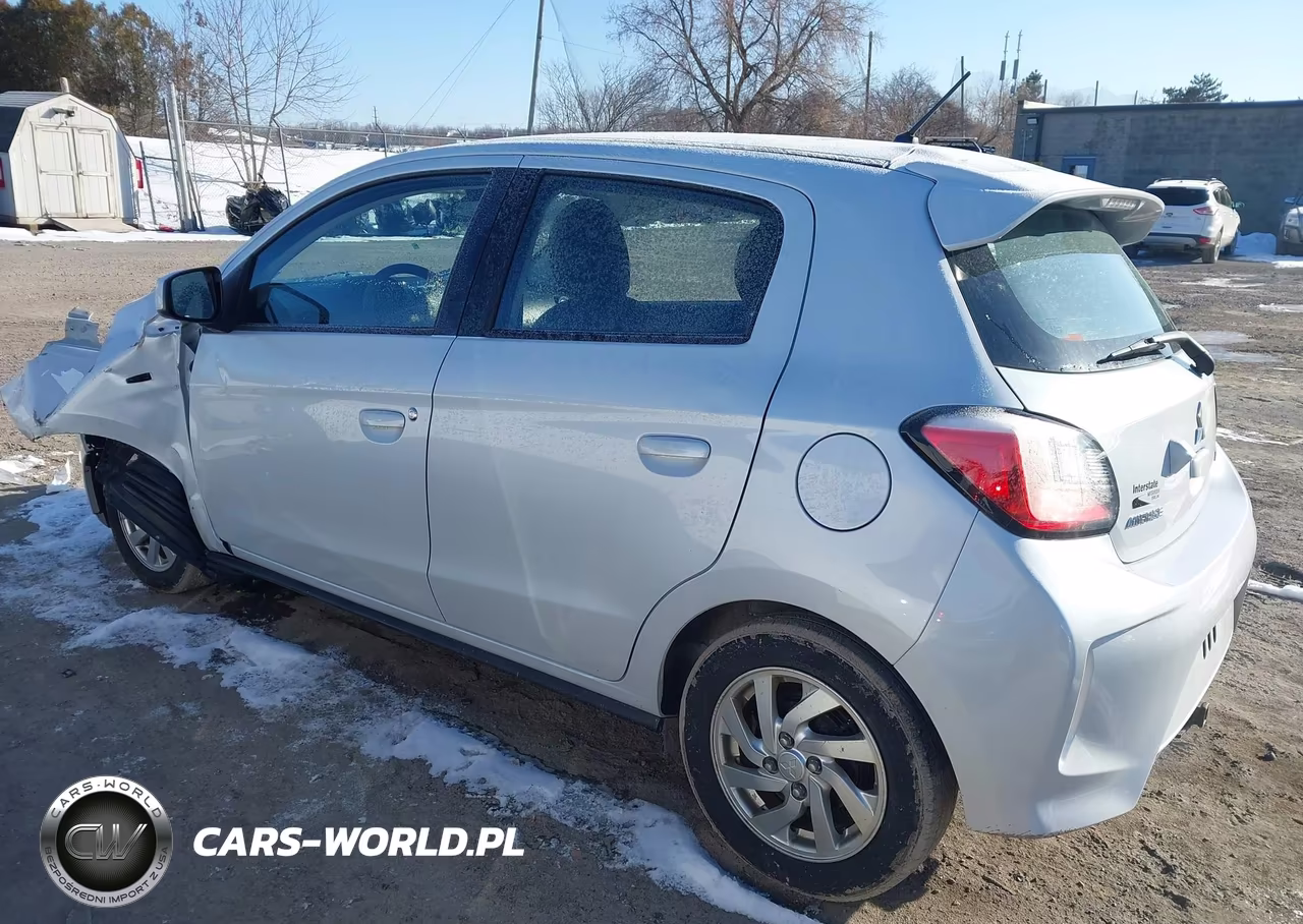 2022 Mitsubishi Mirage Es-Le VIN:ML32AUHJ5NH002350 - 3