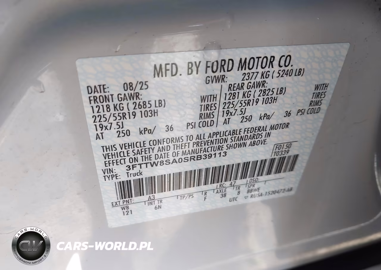 2025 Ford Maverick Lariat VIN:3FTTW8SA0SRB39113 - 9