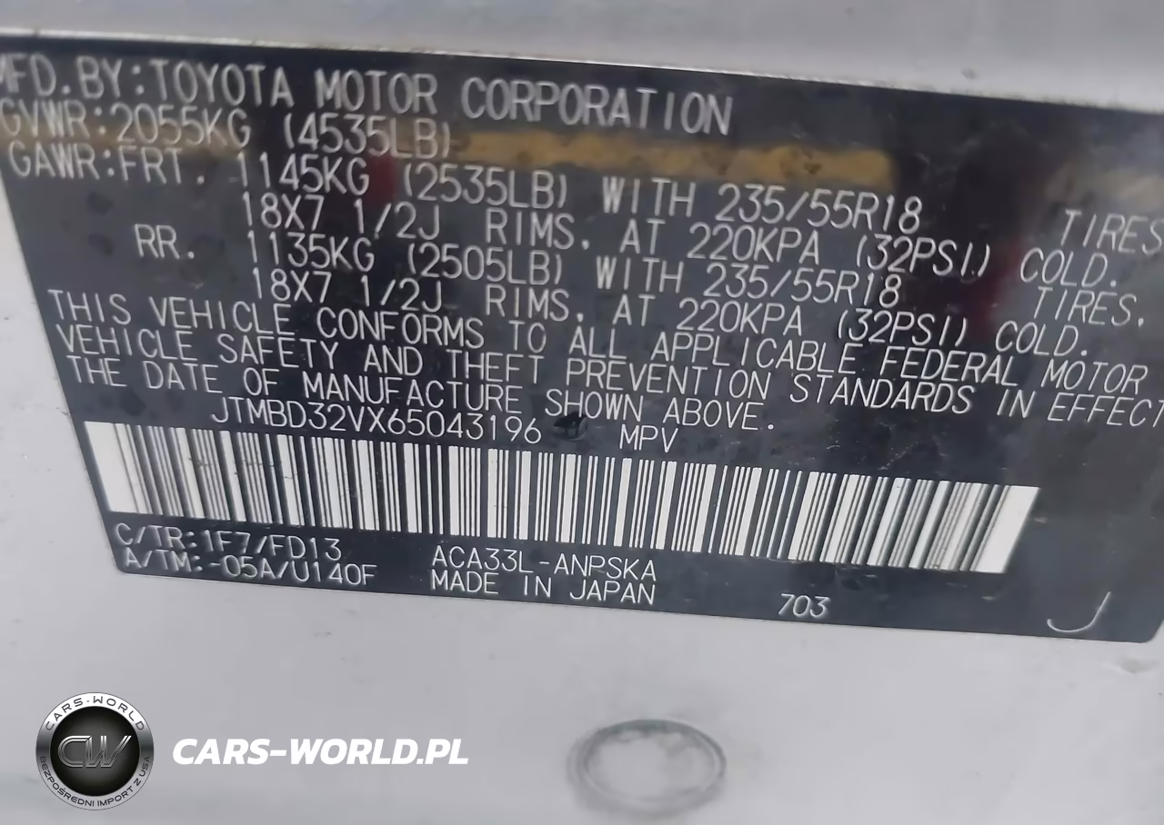 2006 Toyota Rav4 Sport VIN:JTMBD32VX65043196 - 9