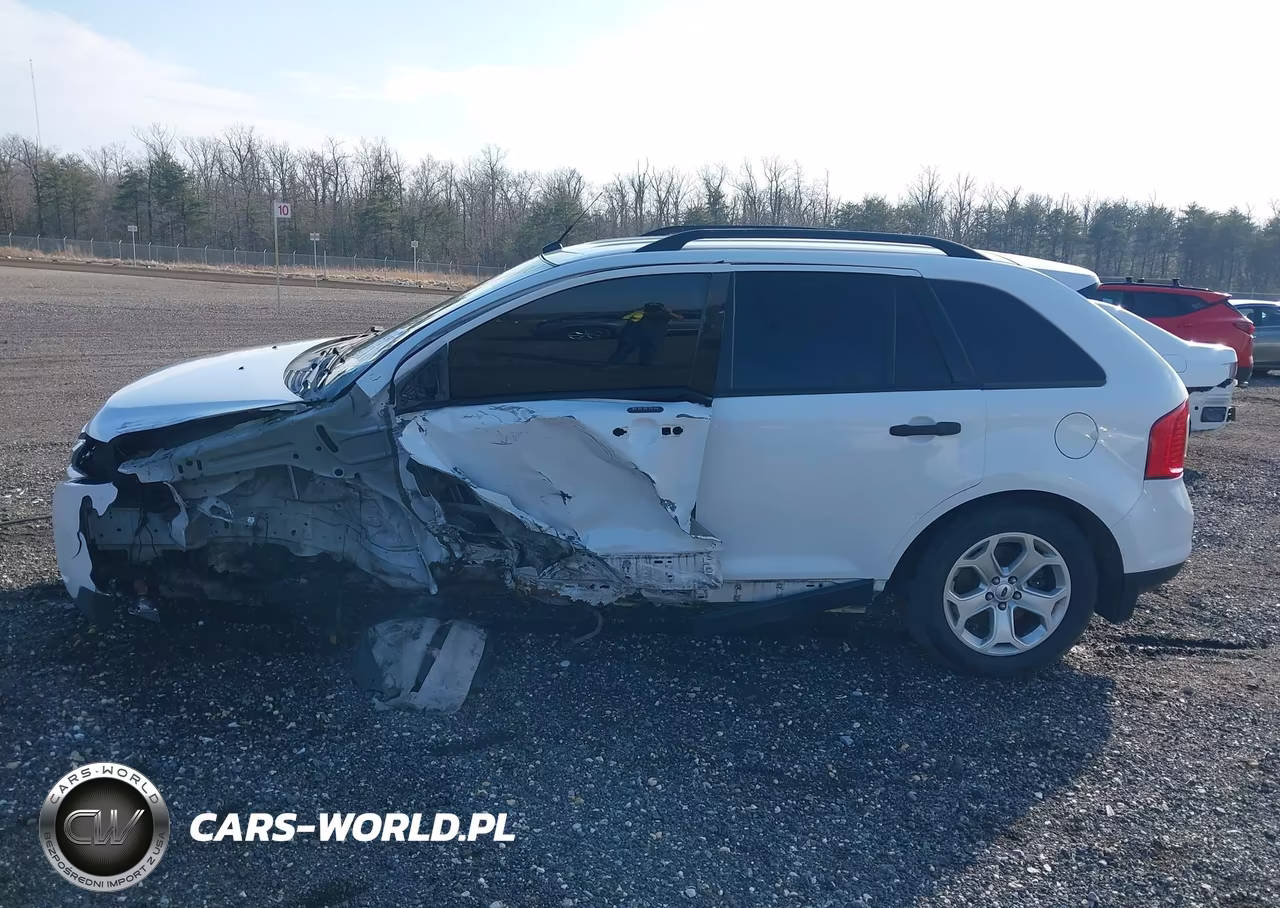 2014 Ford Edge Se VIN:2FMDK4GC4EBA00975 - 14