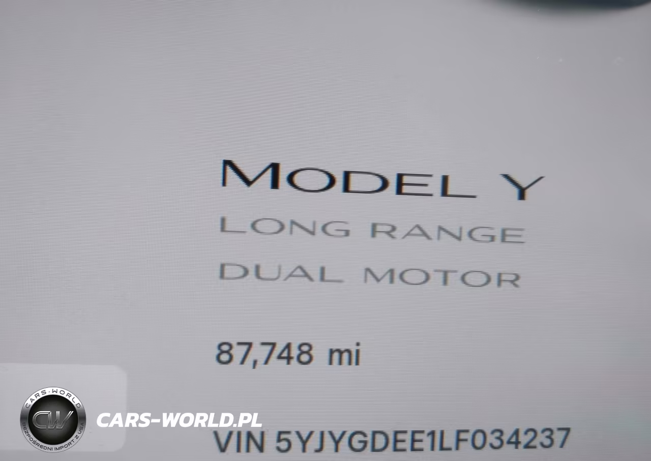 2020 Tesla Model Y Long Range Dual Motor All-Wheel Drive VIN:5YJYGDEE1LF034237 - 15