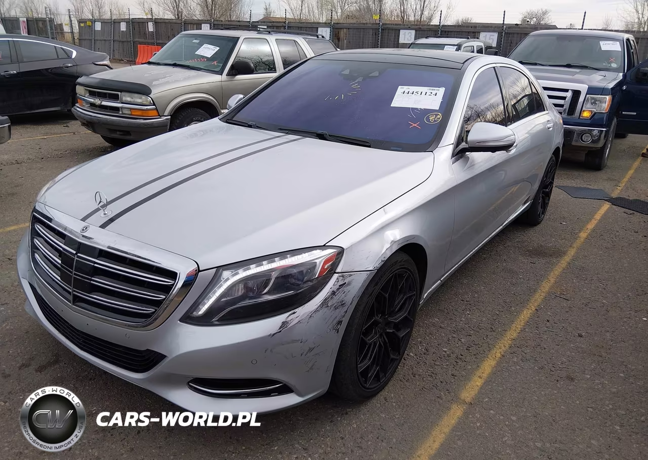 2015 Mercedes-Benz S 550 4Matic VIN:WDDUG8FB1FA184877 - 2
